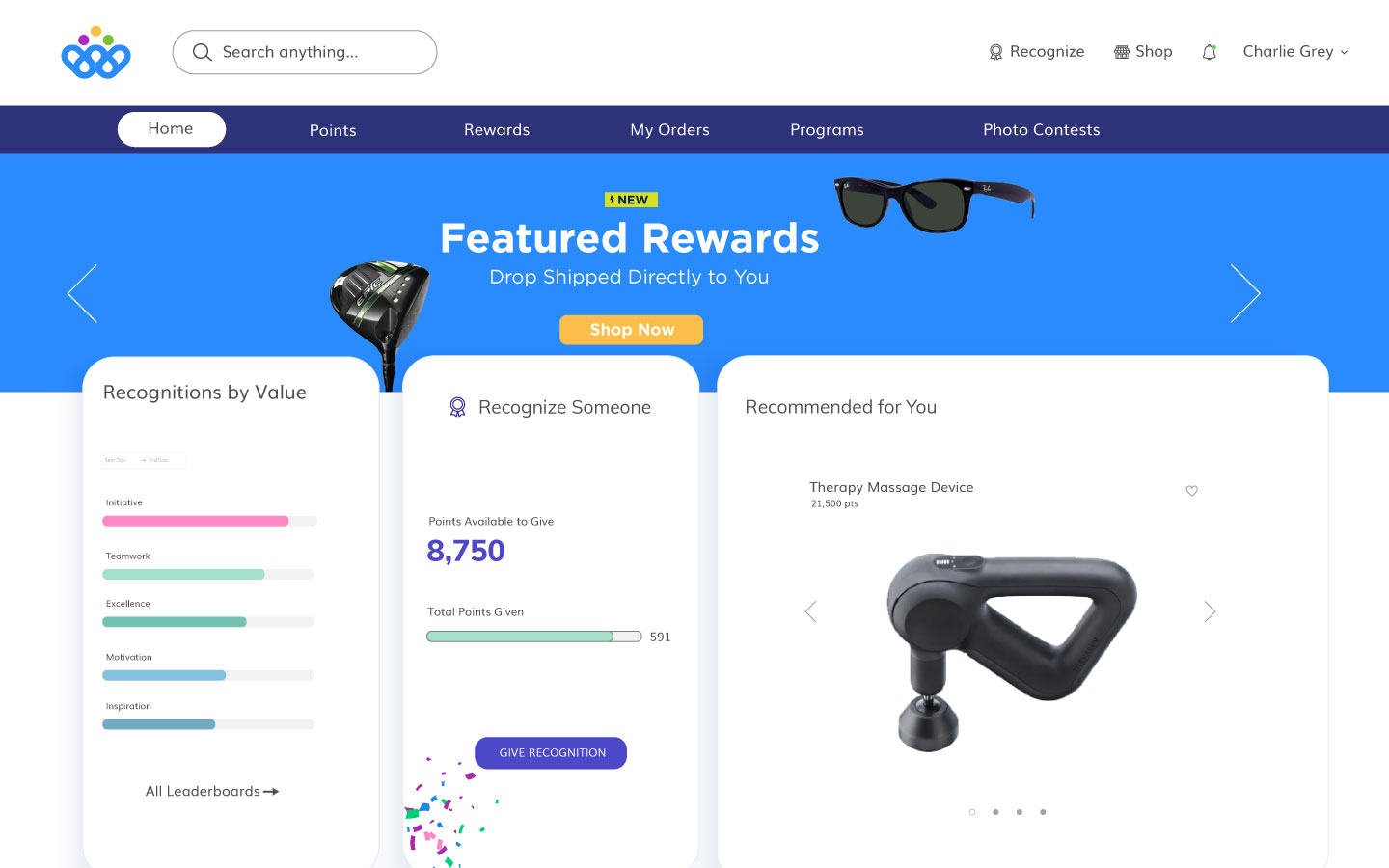 Employee Recognition Employee Engagement Program Rewardian