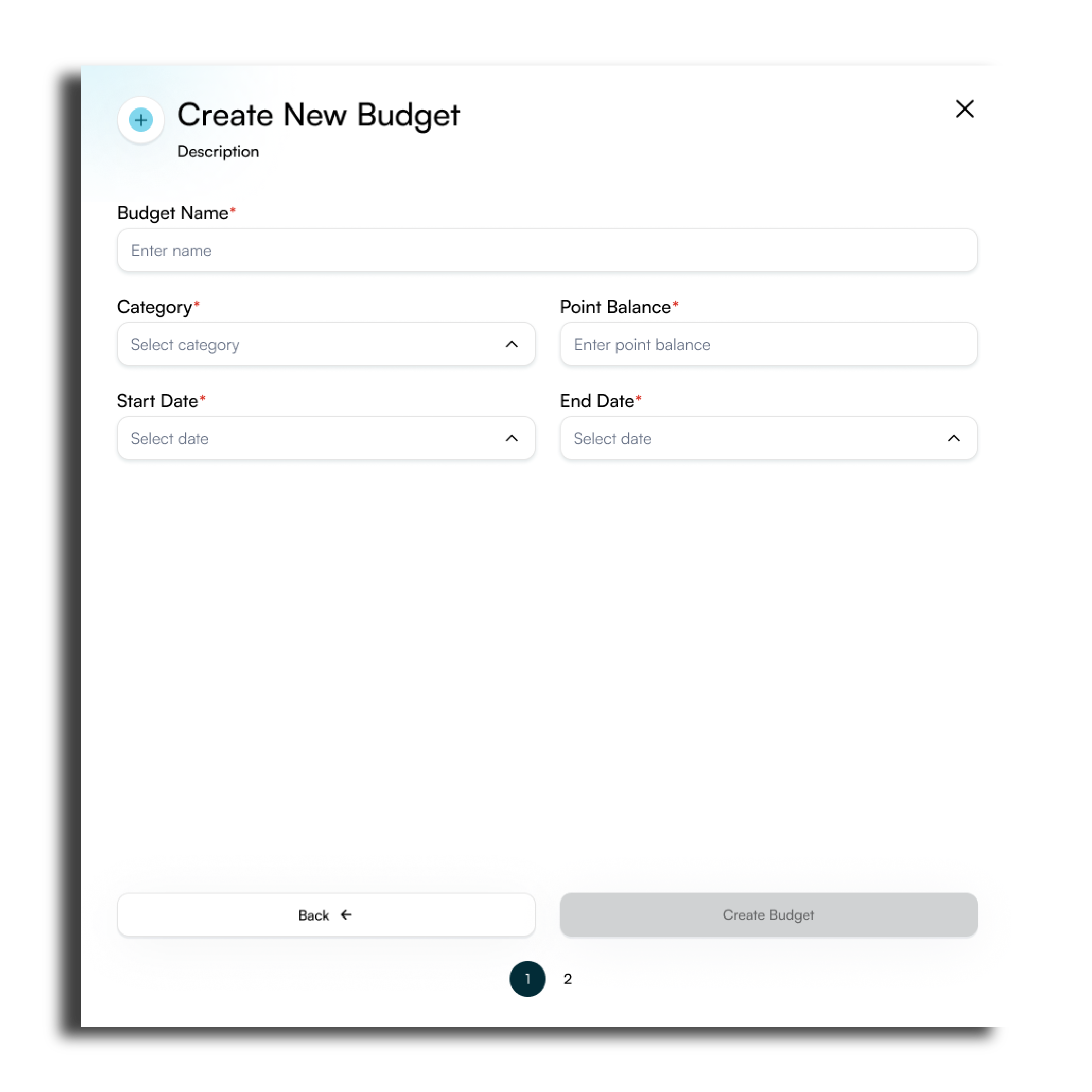Recognition Drop Down Images_Budget Controls