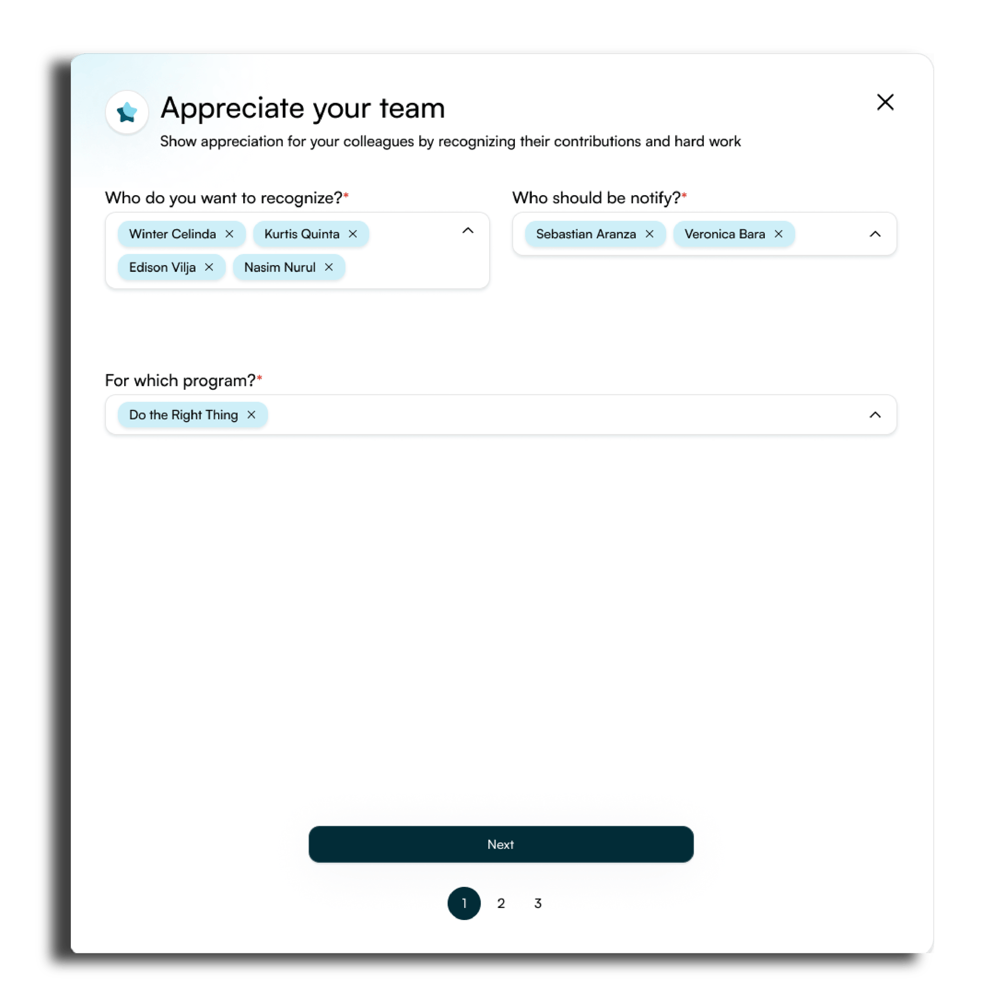 Recognition Drop Down Images_Bulk